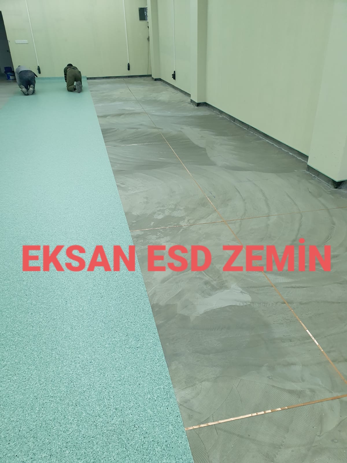 ANTİ STATİK ESD ZEMİN KAPLAMASI