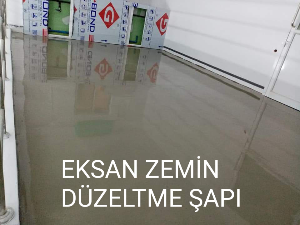 EKSAN ZEMİN SELF LEVELİNG--ŞAP UYGULAMASI